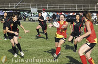 Social, cultural networking with ladies touch rugby