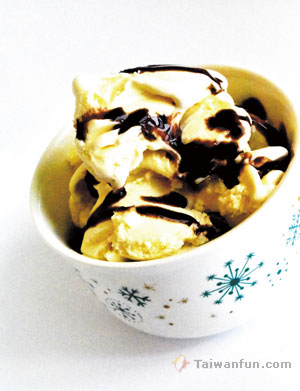 Homemade ice cream